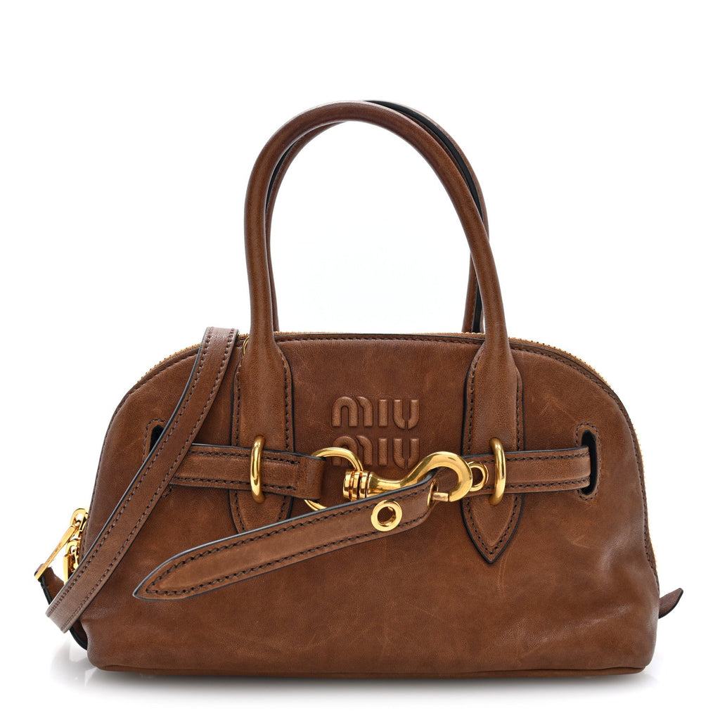 Nappa Aviator Small Aventure Bag Rovere
