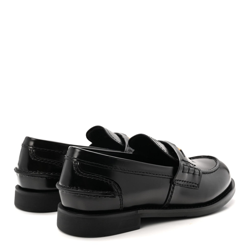 Spazzolato Penny Loafers 37 Black