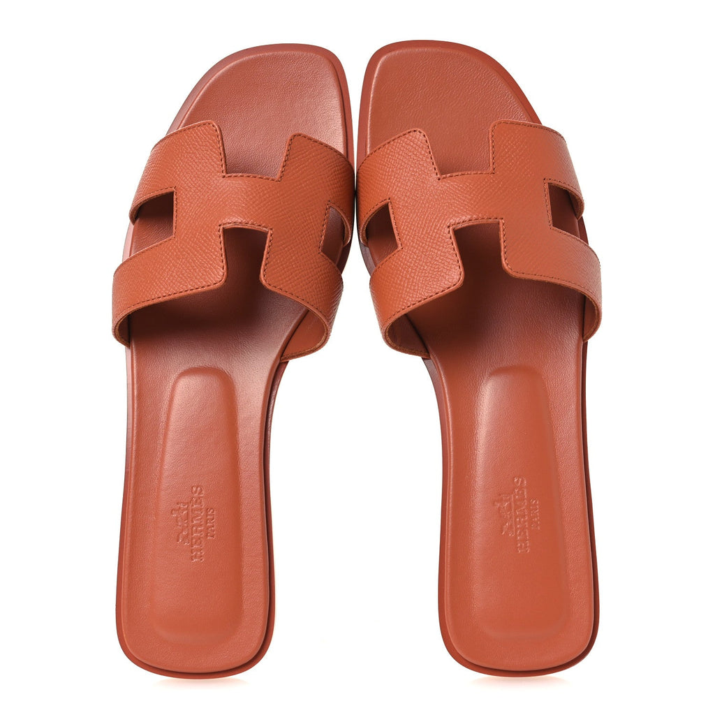 Epsom Oran Sandals 40 Orange Canyon