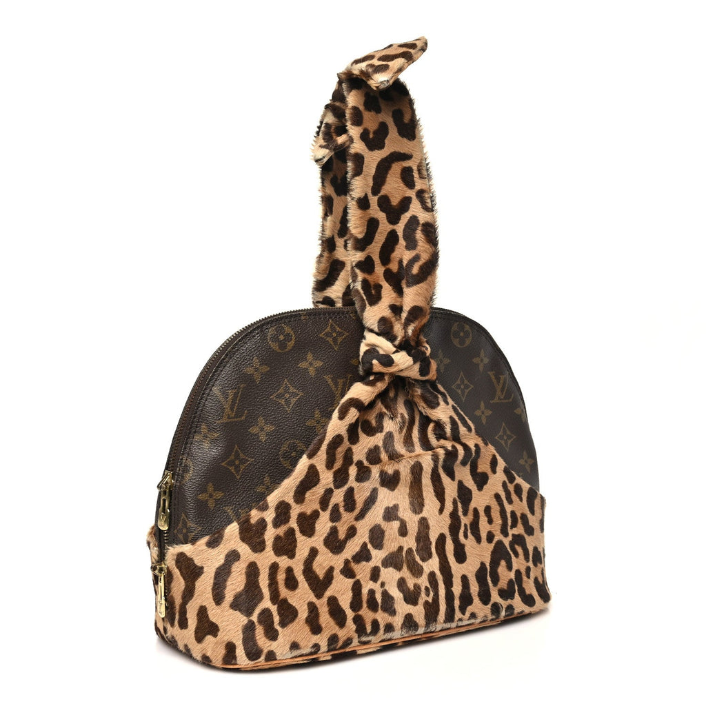 Monogram Azzedine Alaia Leopard Alma