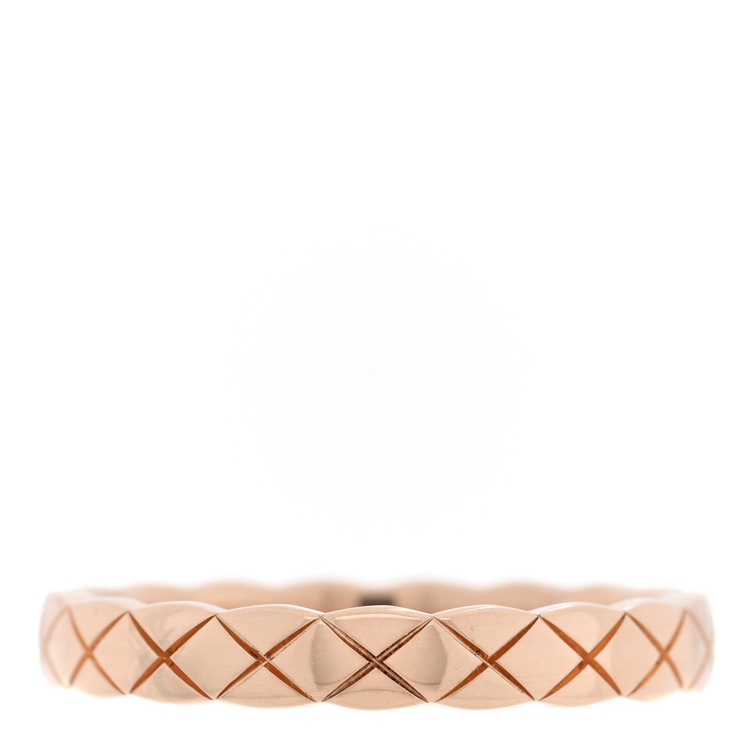 18K Beige Gold Mini Coco Crush Ring 57 8