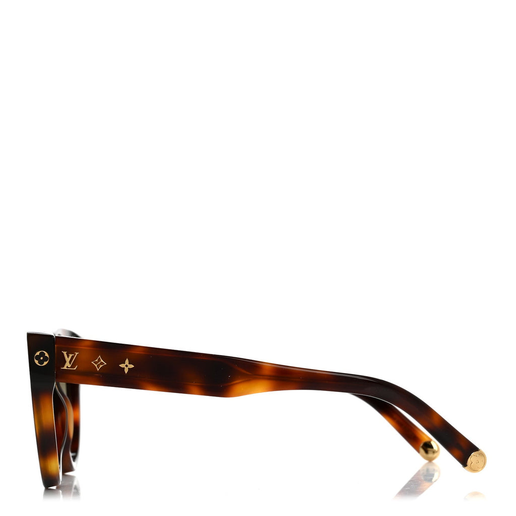 Acetate My Monogram Square Sunglasses Z1527W Dark Tortoise