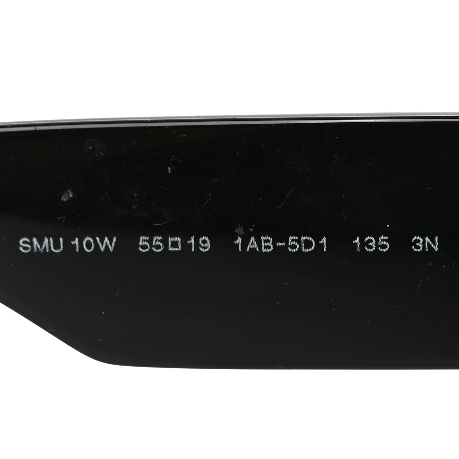 Acetate Glimpse Sunglasses SMU 10W Black