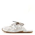 X NEW BALANCE Bleached Calfskin 530 SL Slip-On Sneakers Mules 39.5 White