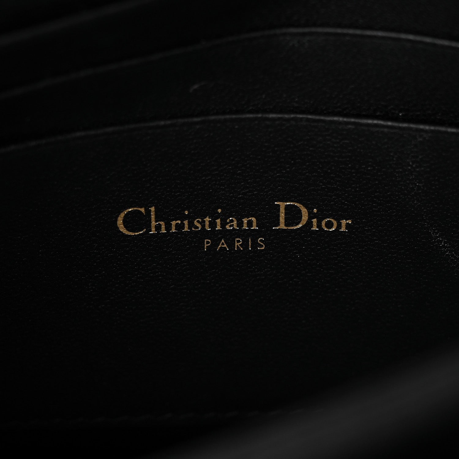 Lambskin Cannage Mini My Dior Bag Black