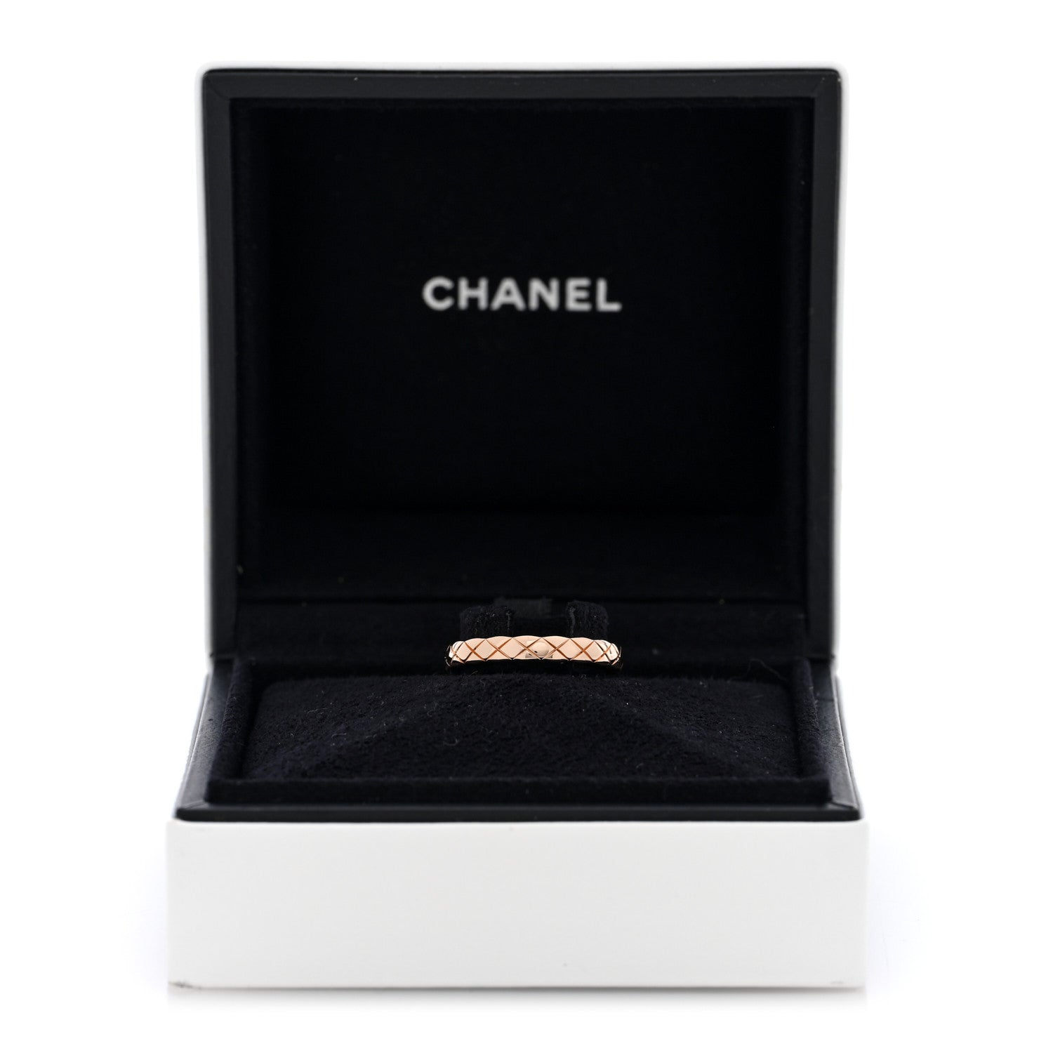 18K Beige Gold Mini Coco Crush Ring 57 8