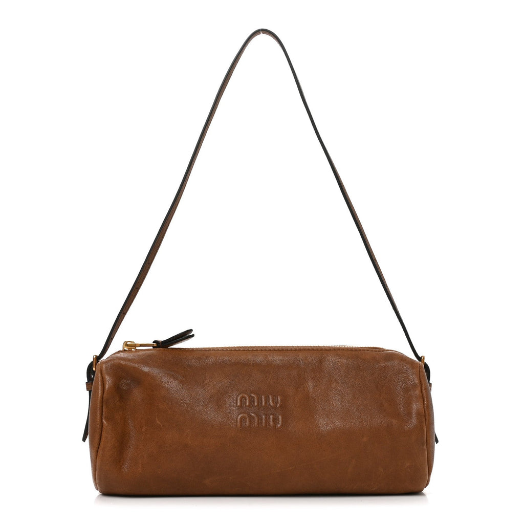 Nappa Aviator Mini Pouch Rovere