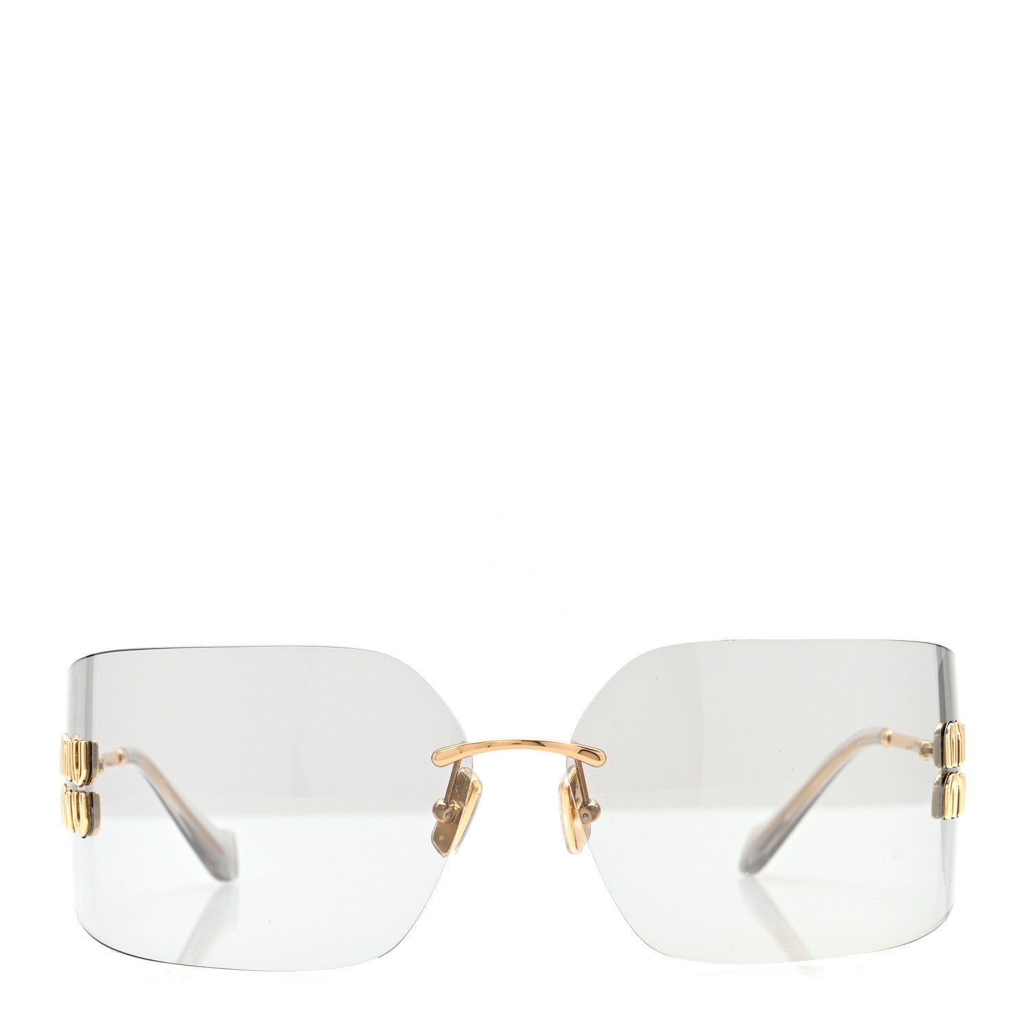 Metal Aube Sunglasses SMU54Y Light Gray