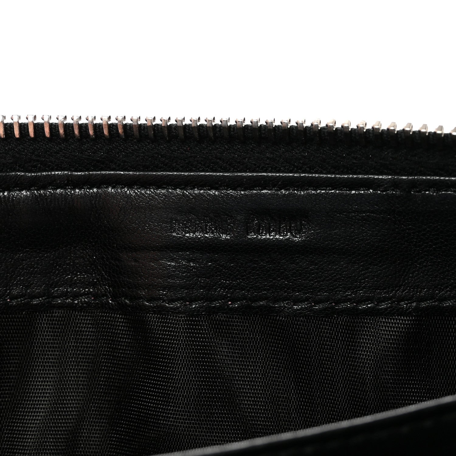 Patent Bow Flap Wallet Green Black
