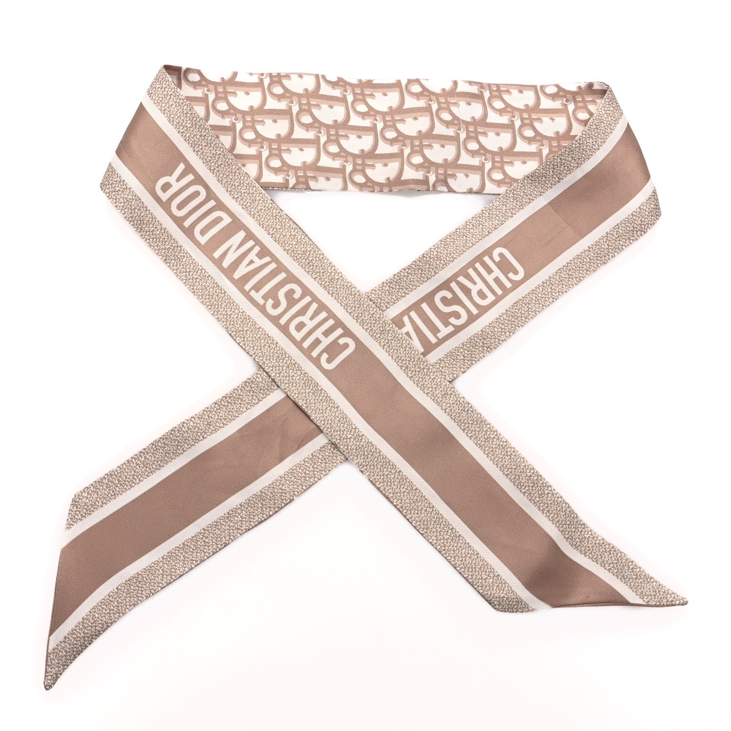 Silk Oblique Mitzah Scarf Rose