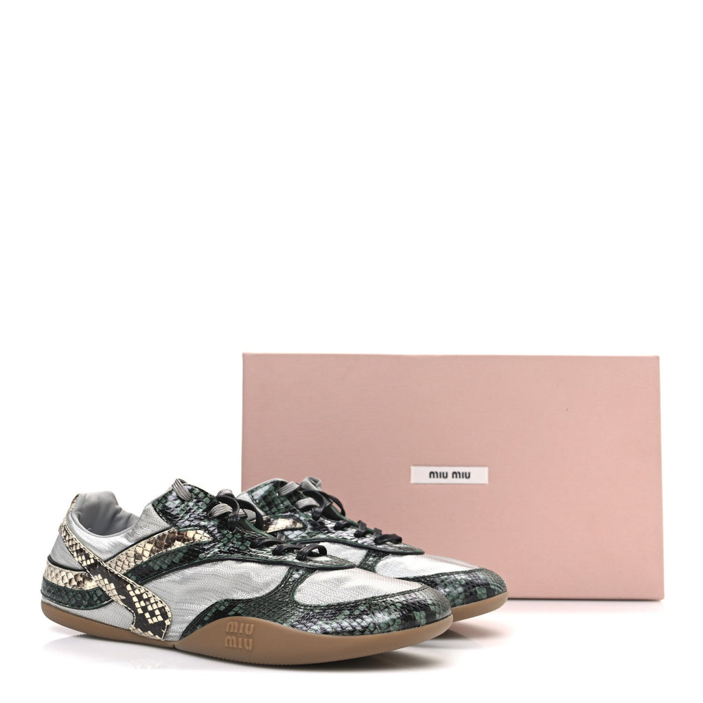 Nylon Technical Ayers Pitone Gymnasium Sneakers 39 Nube Abete