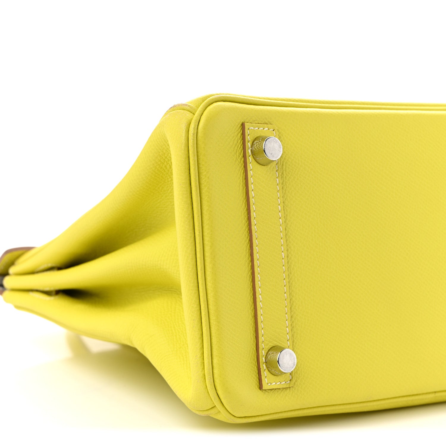 Epsom Candy Birkin 25 Lime Gris Perle