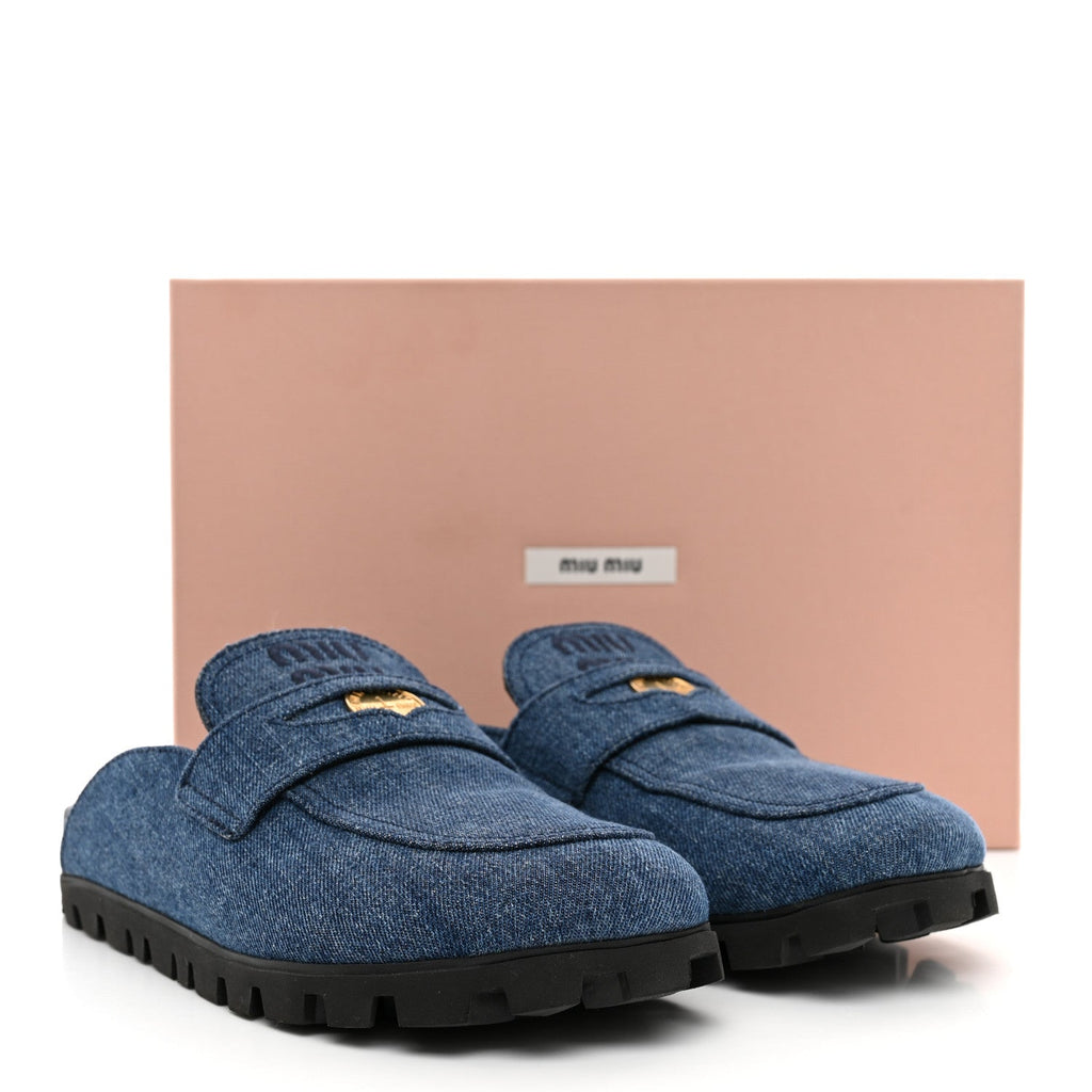 Denim Mules 37.5 Denim