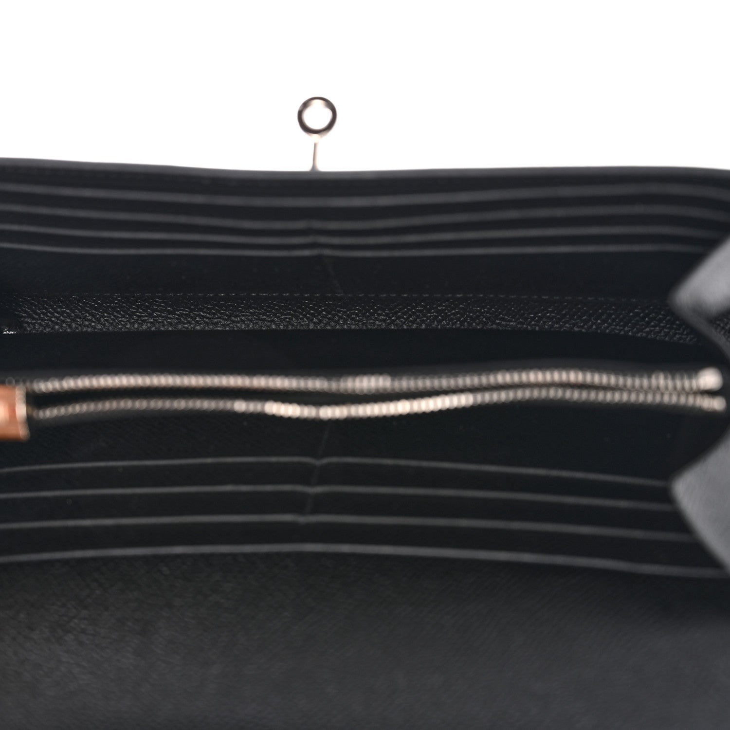 Epsom Kelly Longue Wallet Black