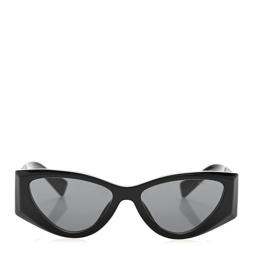 Acetate Cat Eye Sunglasses SMU 06Y Black Ardesia