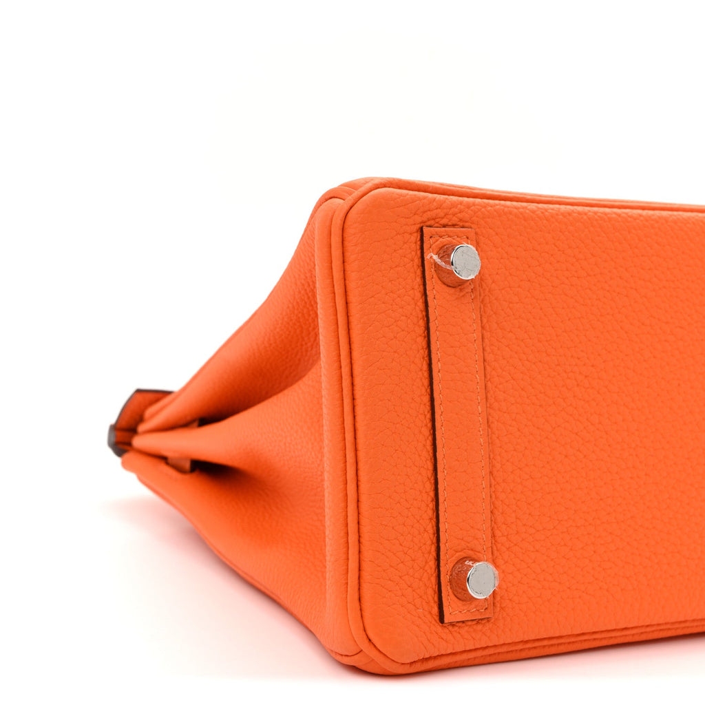 Togo Birkin 25 Orange Minium
