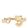 18K Yellow Gold Diamond Extrait de No 5 Ring 54 7