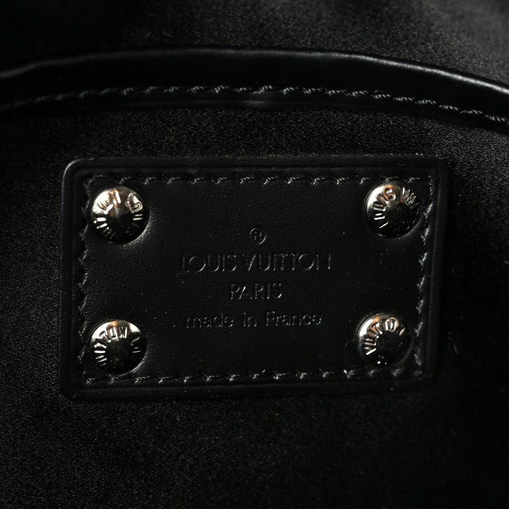 Satin Mini Monogram Conte De Fees Pochette Black