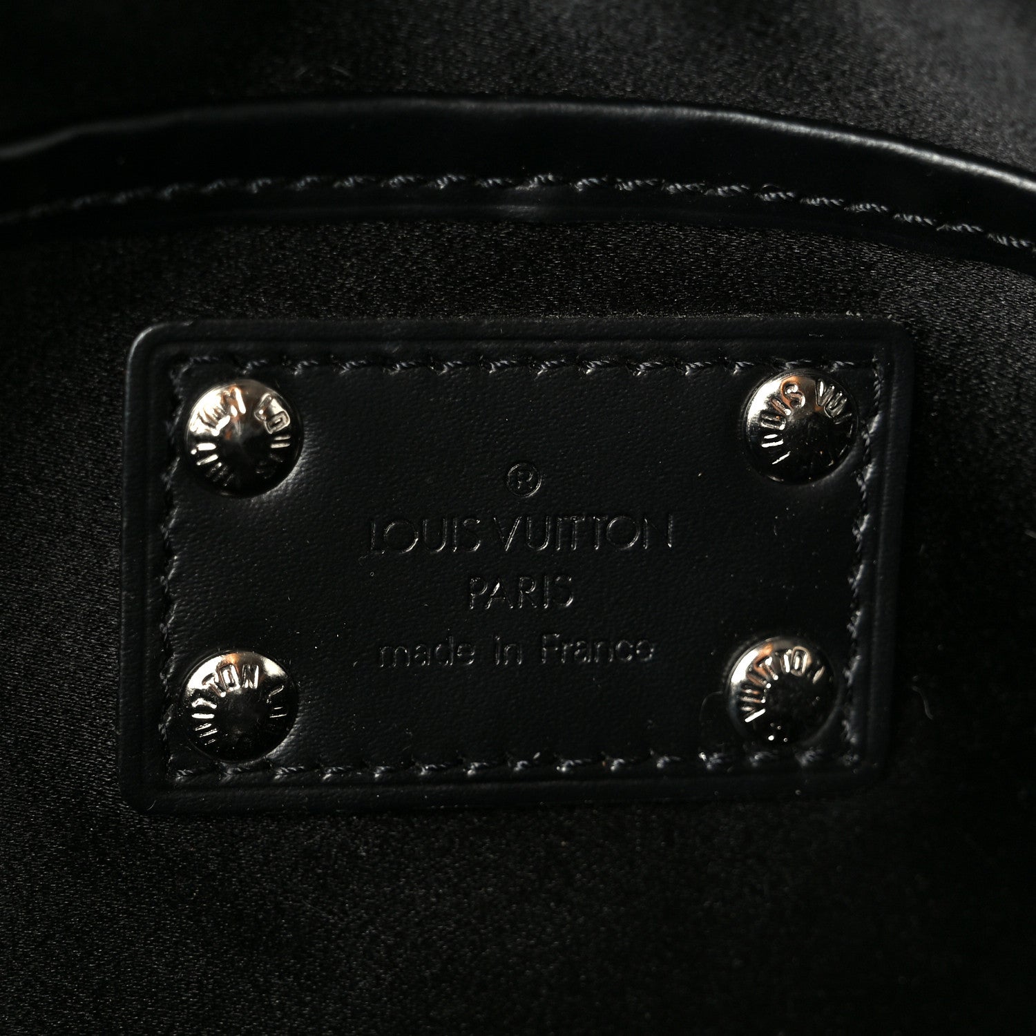 Satin Mini Monogram Conte De Fees Pochette Black