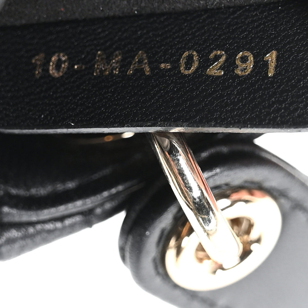 Lambskin Cannage Micro Lady Dior Black