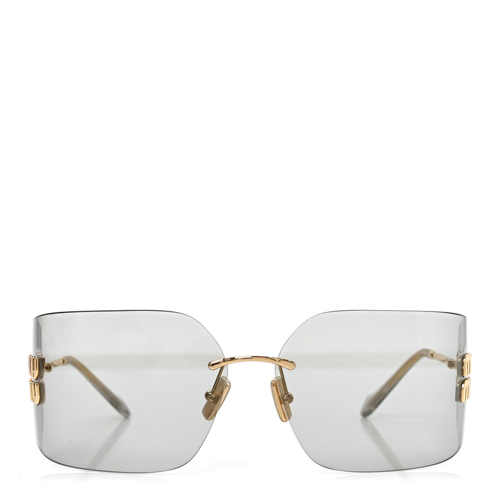 Metal Aube Sunglasses SMU54Y Light Gray