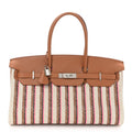 Toile Swift Broderie Shoulder Birkin Light 39 Gold Fauve Rose Pop Black