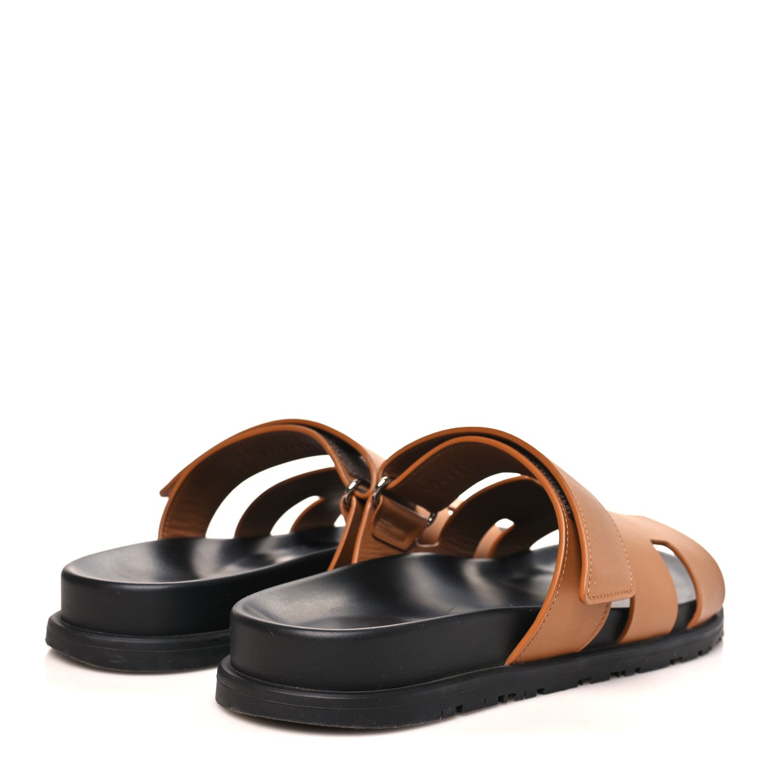 Calfskin Womens Chypre Sandals 40 Naturel