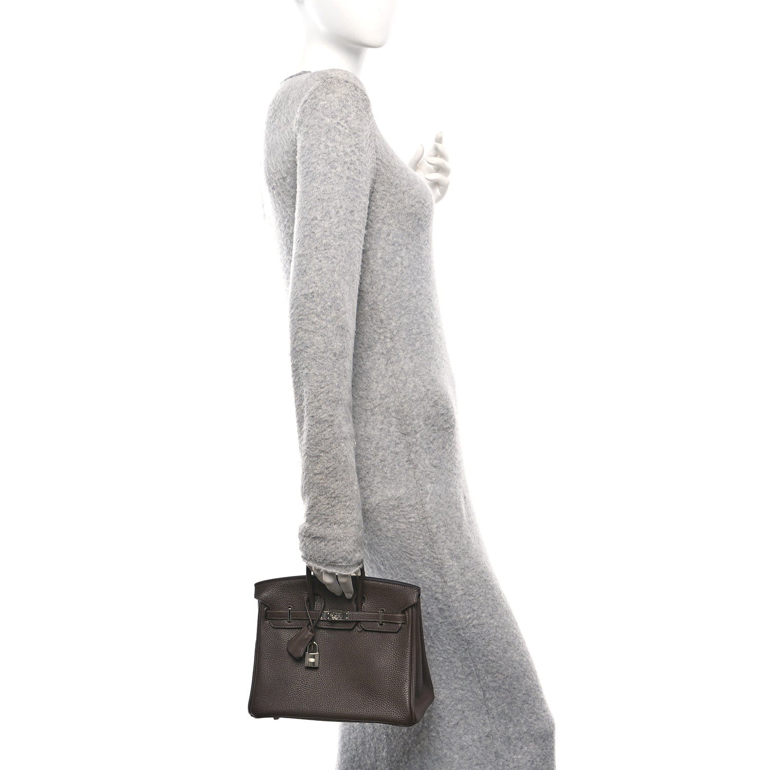 Togo Birkin 25 Chocolate