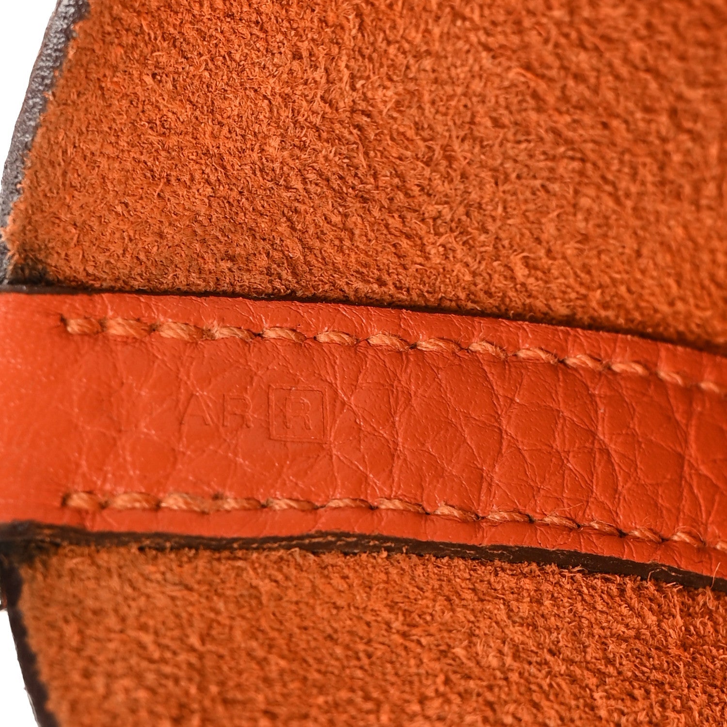Taurillon Clemence Picotin Lock 22 MM Orange