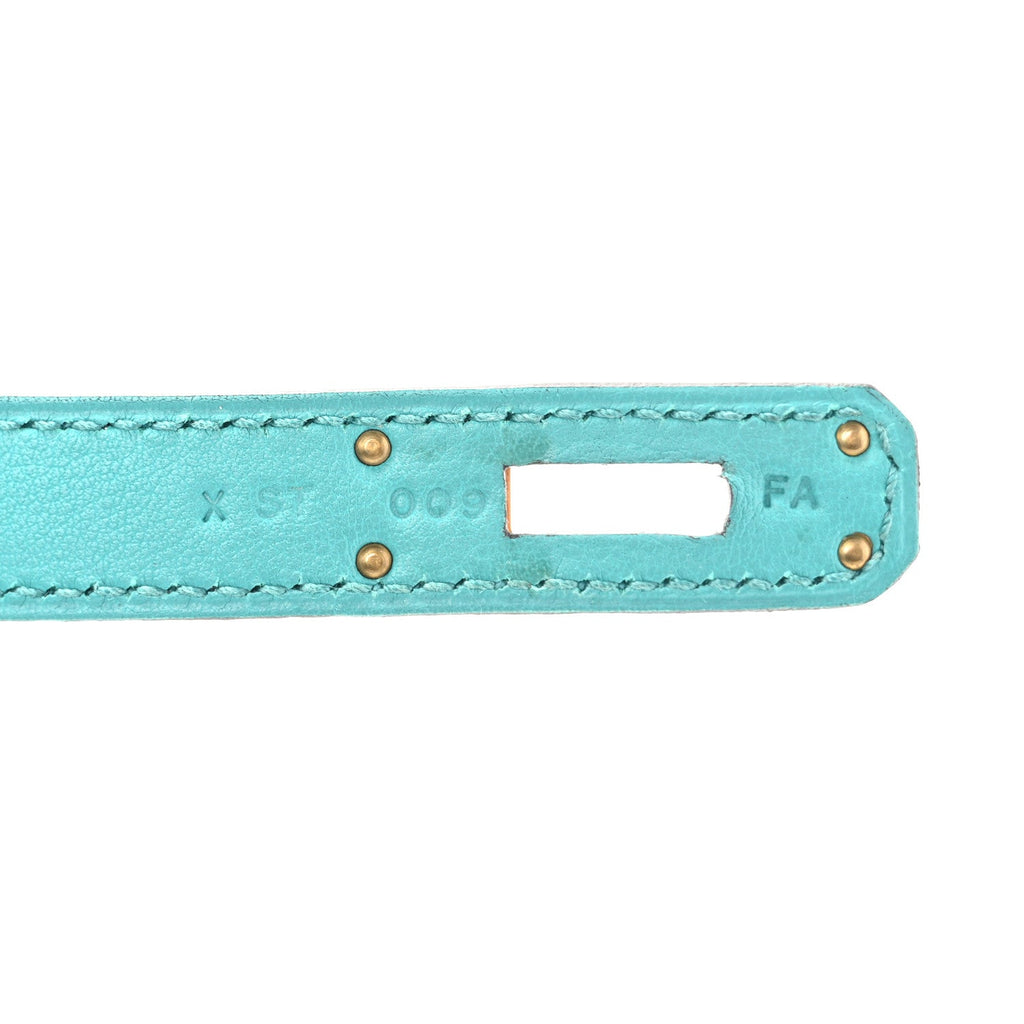 Swift Kelly Cut Clutch Pochette Vert Verone