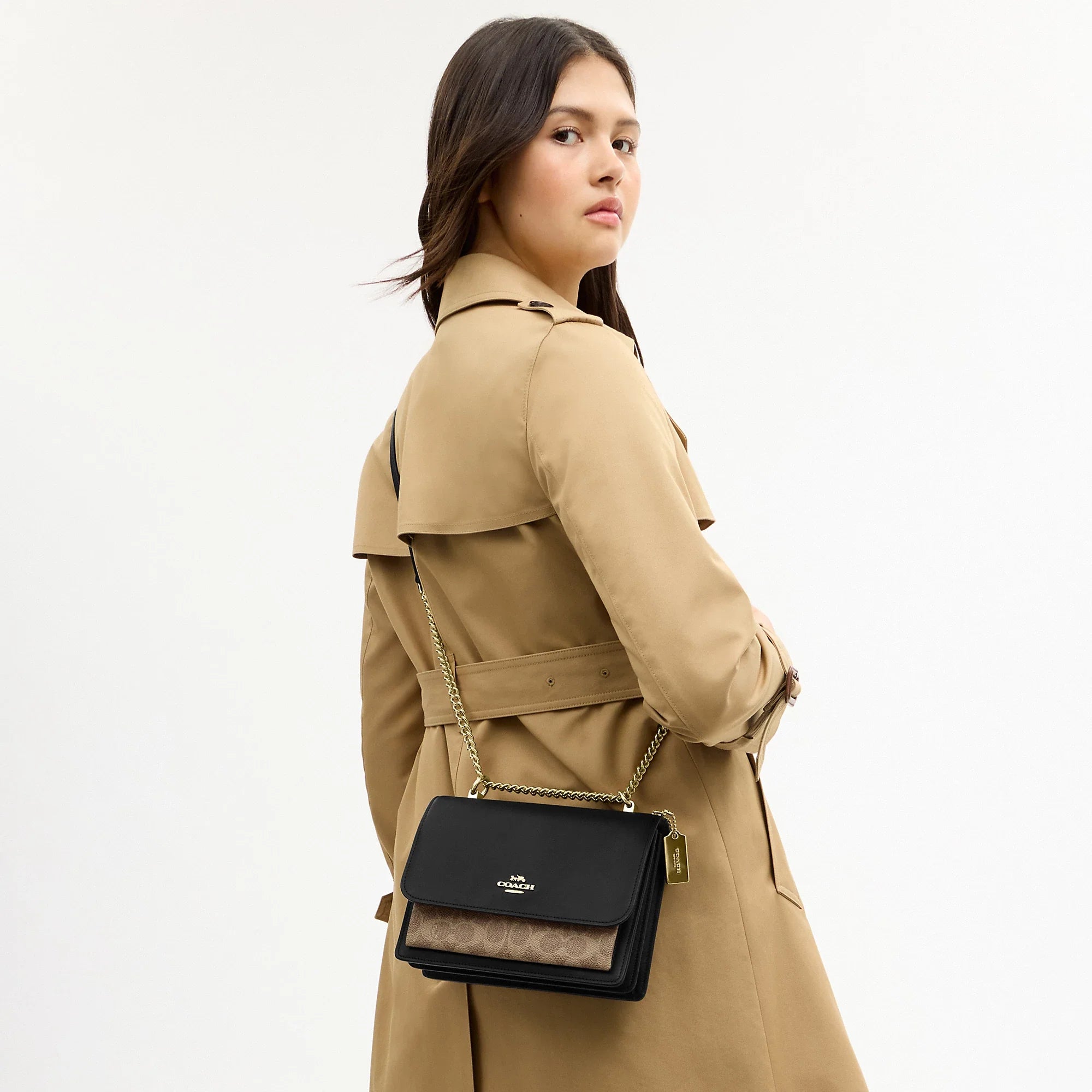 Coach Outlet Klare Crossbody Bag In Signature Canvas
