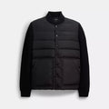 Coach Outlet Padded Cardigan Jacket In Recycled Polyester