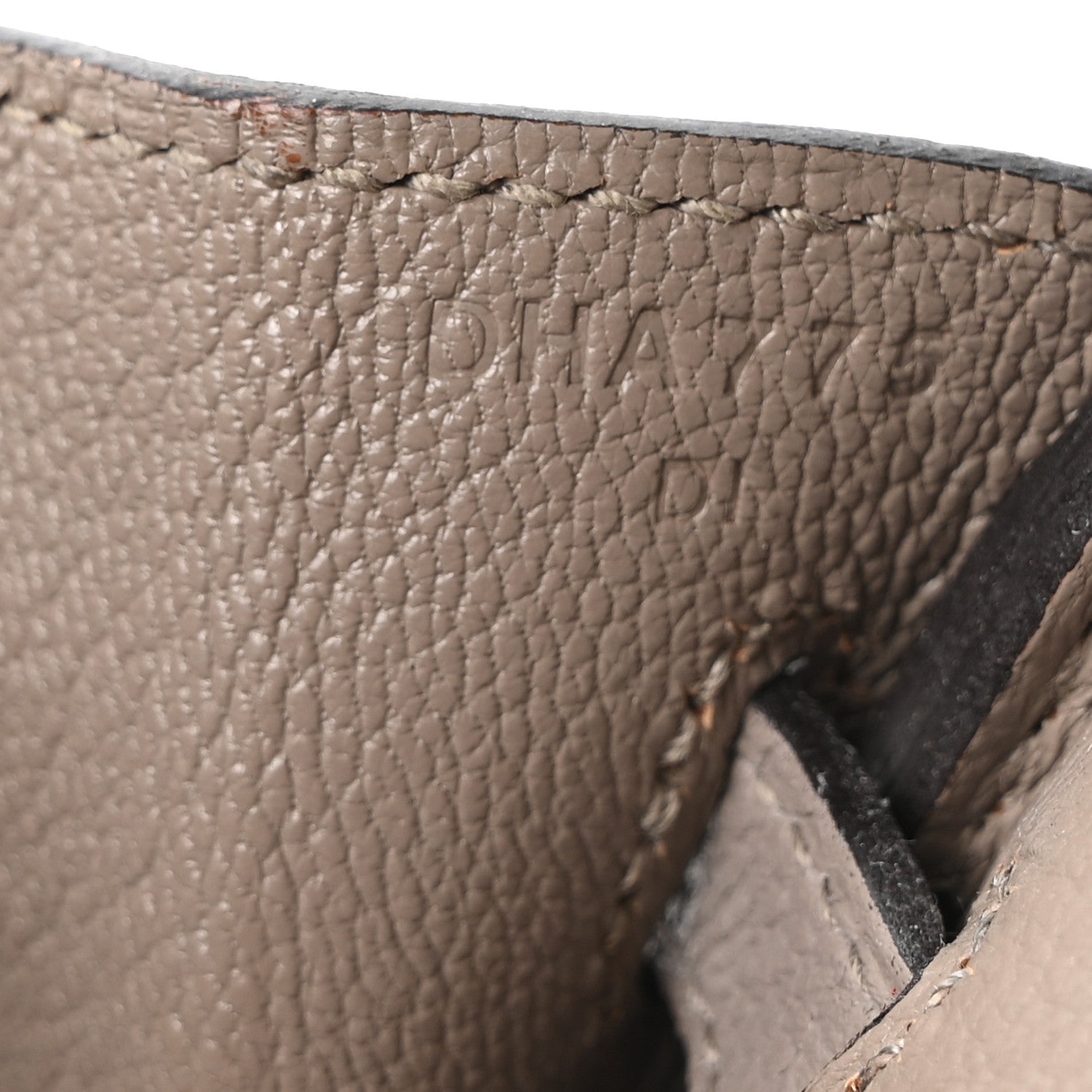 Taurillon Novillo Birkin 25 Gris Asphalte