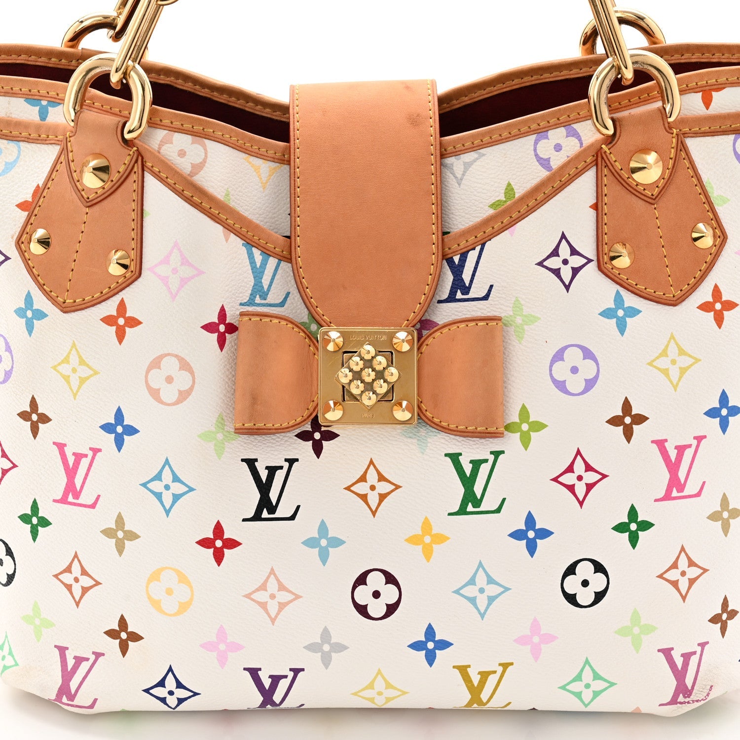 Monogram Multicolor Annie GM White