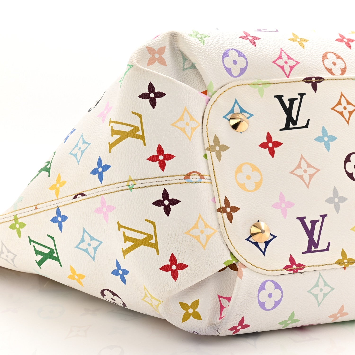 Monogram Multicolor Annie GM White