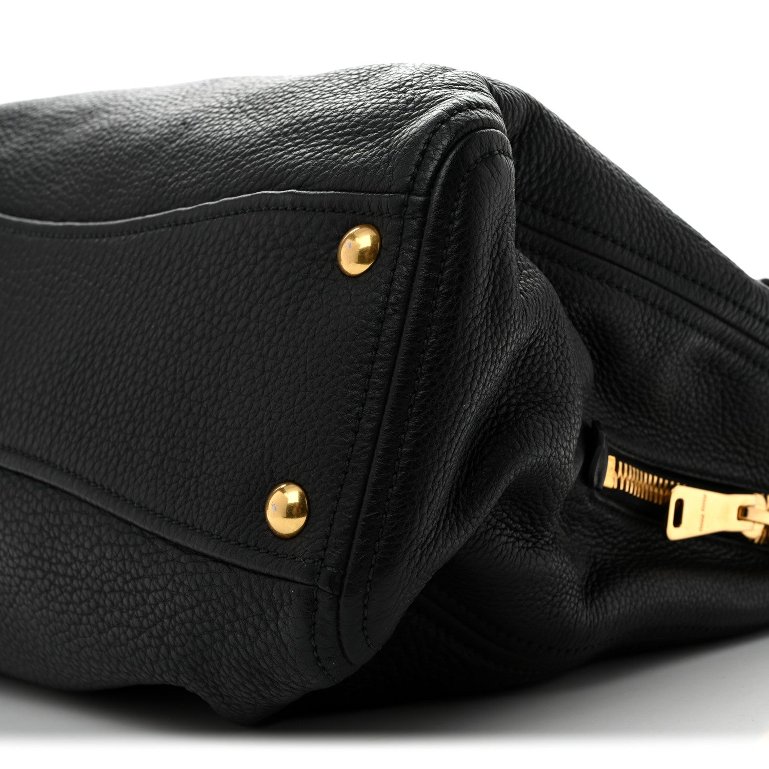 Vitello Daino Caribu Tote Black