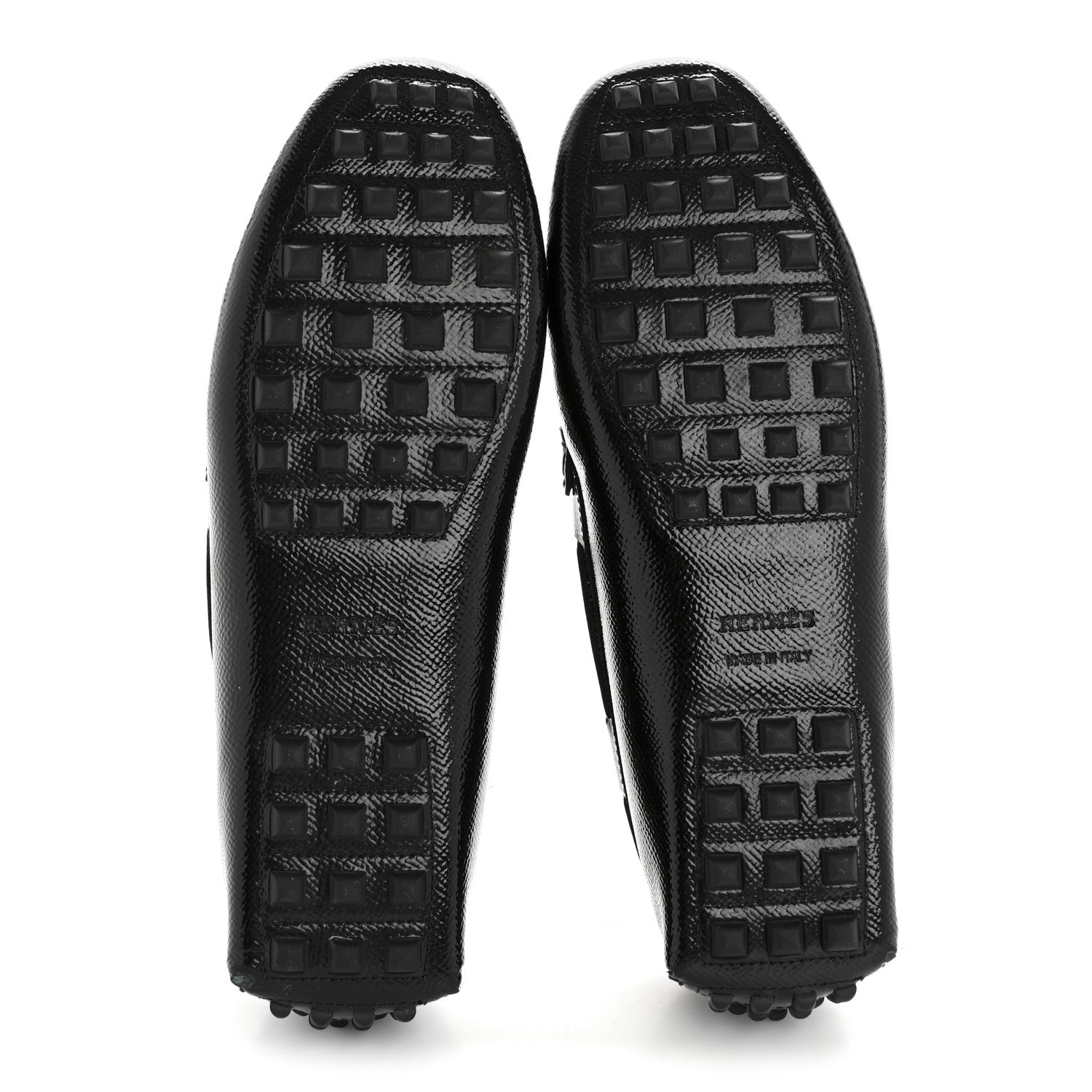 Patent Epsom Womens Irving Driving Moccasin Loafers 37 Black