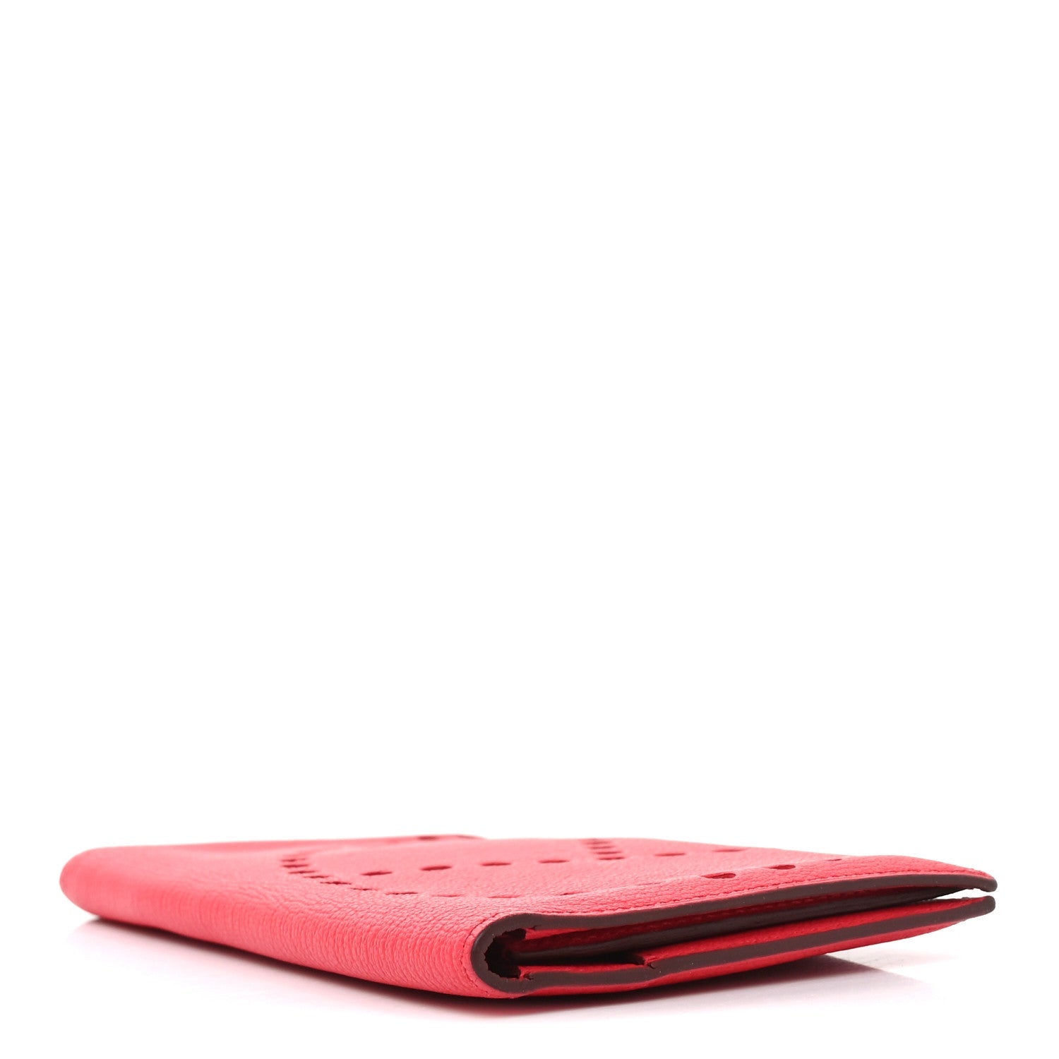 Chevre Mysore Evelyne Long Wallet Bougainvillea