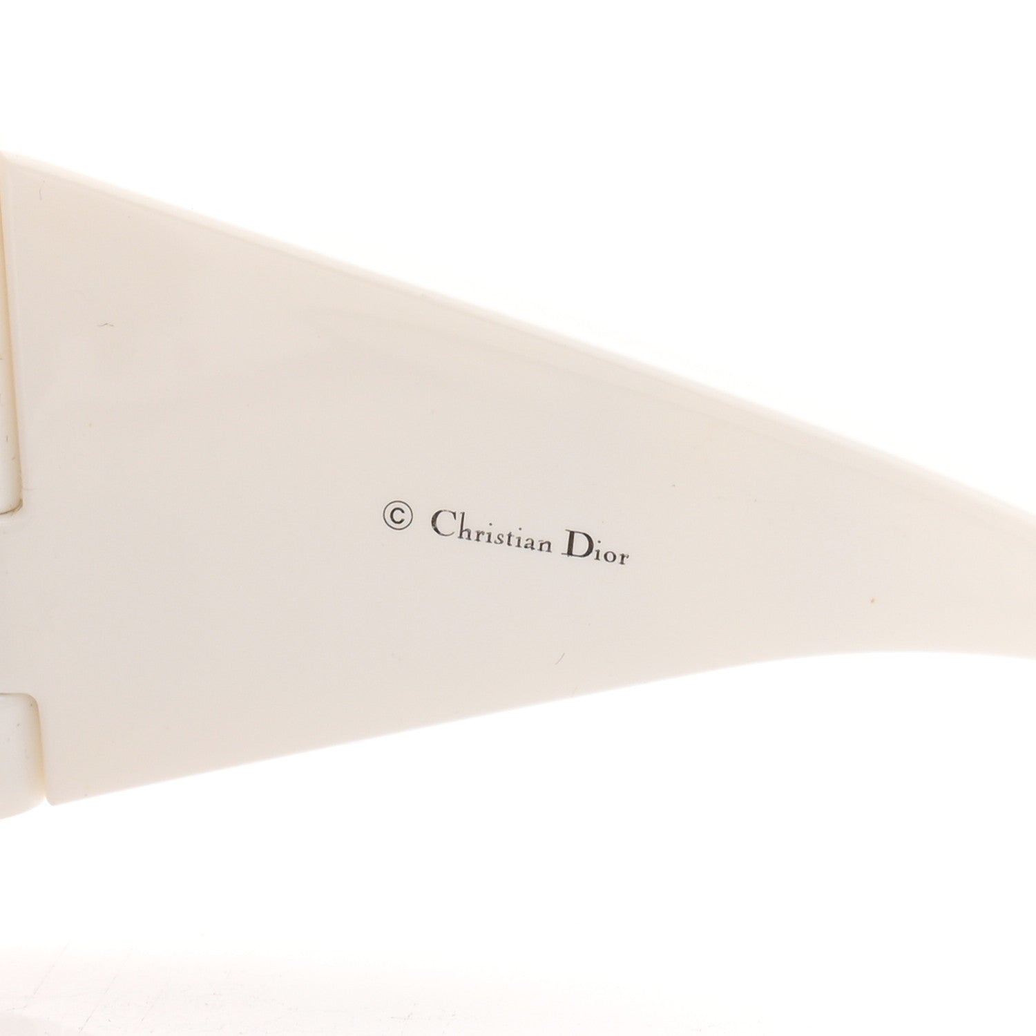 Acetate Overshine 2 Sunglasses White Black