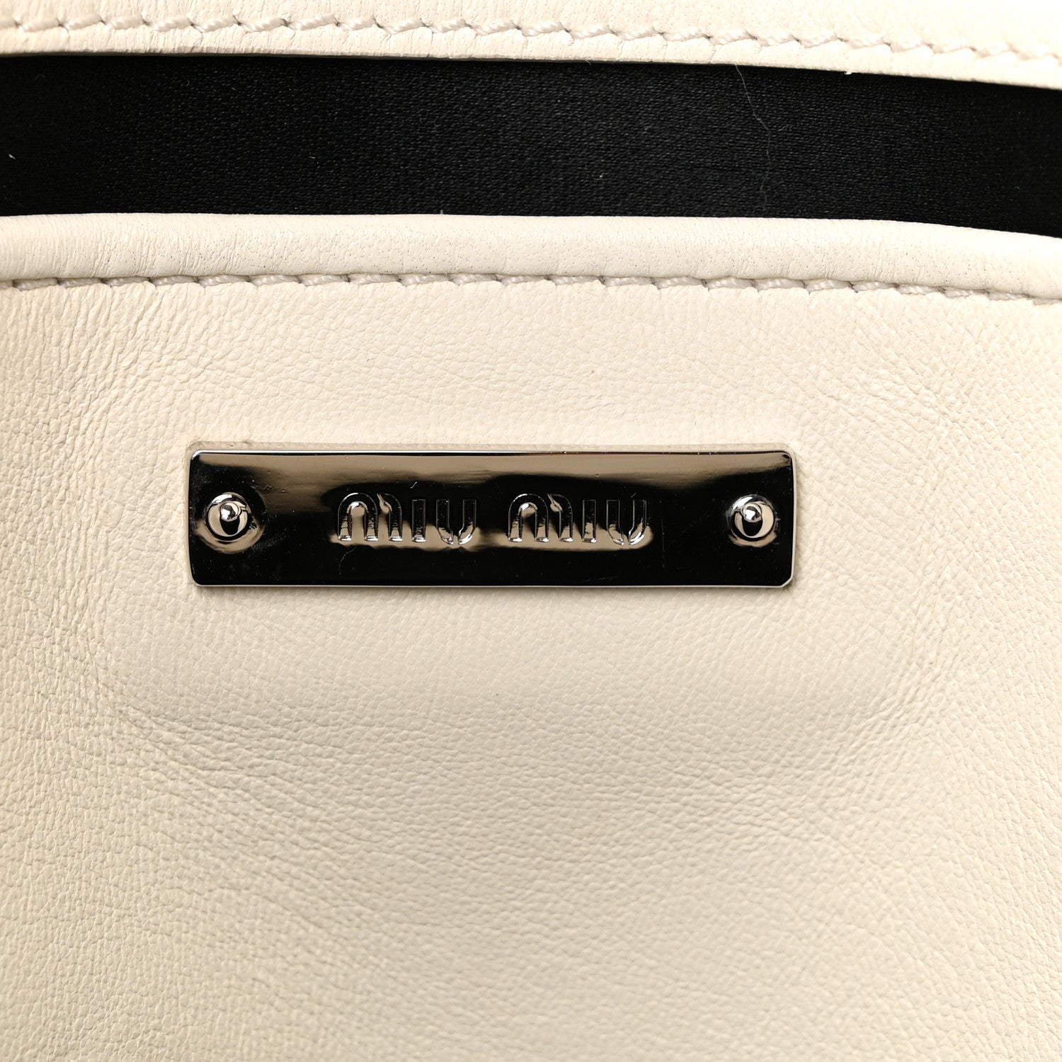 Nappa Matelasse Crystal Flap Clutch White