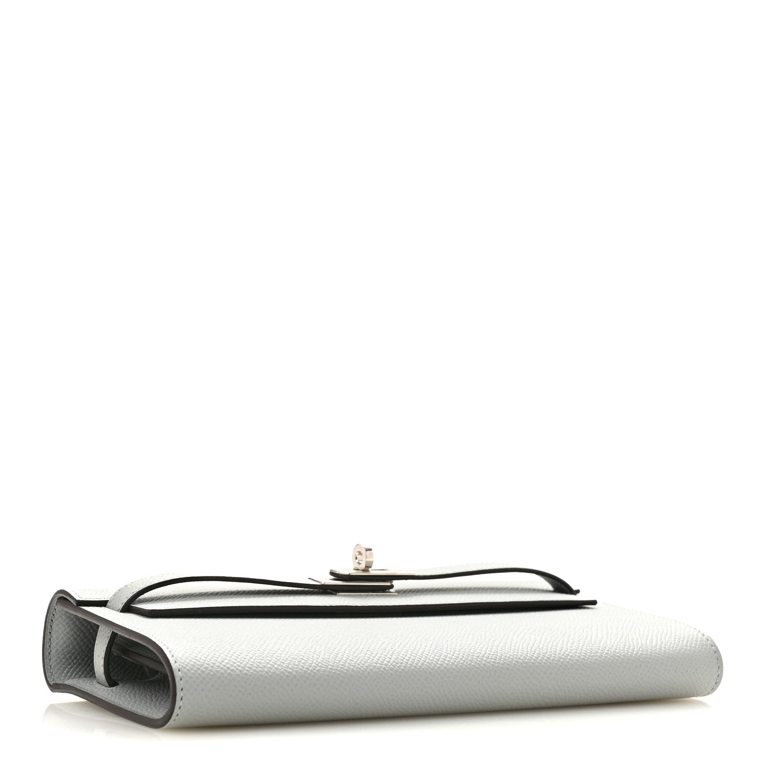 Epsom Kelly Wallet To Go Gris Pantin