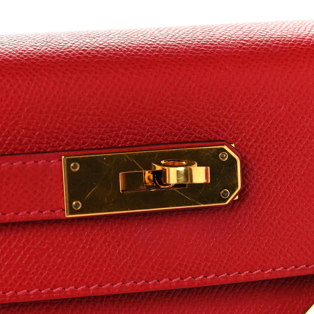 Epsom Kelly Sellier 28 Rouge Casaque