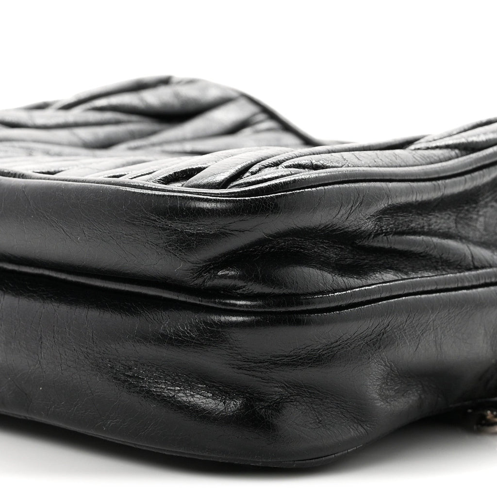 Nappa Matelasse Crossbody Black