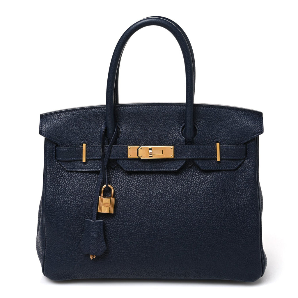 Togo Birkin 30 Bleu Nuit