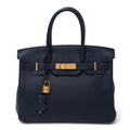 Togo Birkin 30 Bleu Nuit