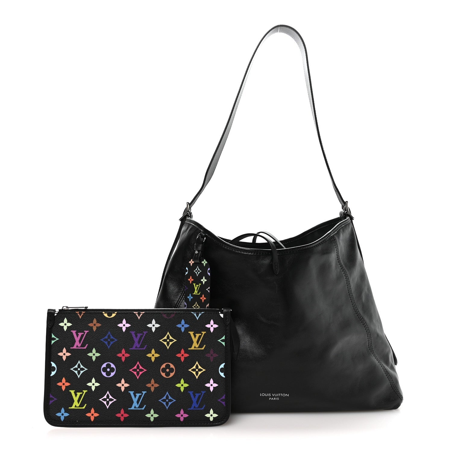 LV X TM Lambskin CarryAll Vibe MM Black