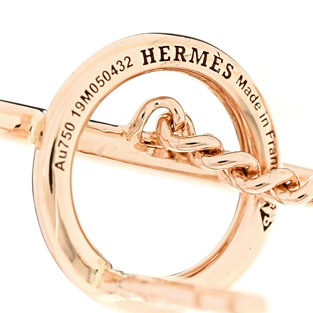 18K Rose Gold Echappee Earrings