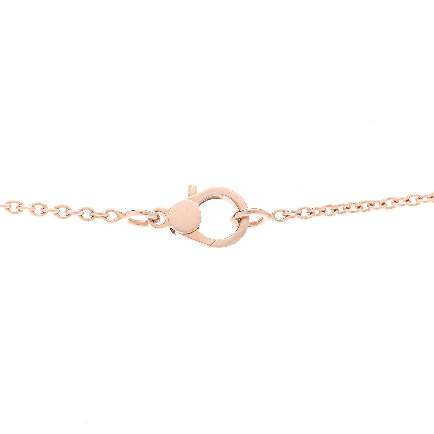 18K Rose Gold Green Sapphire Finesse Pendant Necklace