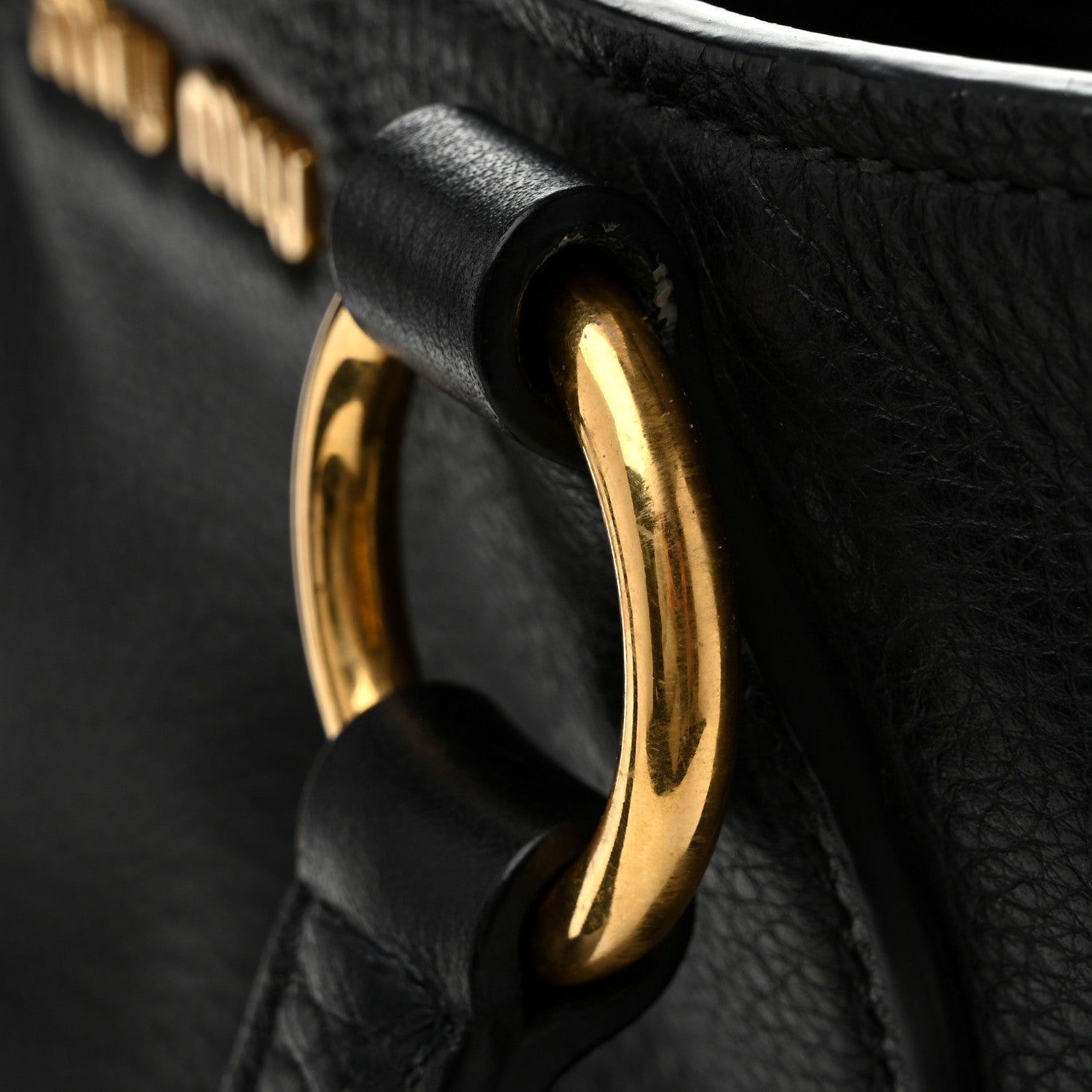 Vitello Daino Caribu Tote Black