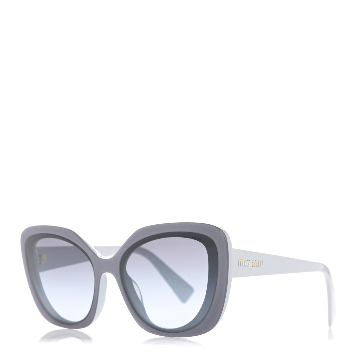 Acetate Cat Eye Sunglasses SMU06X-A Light Blue